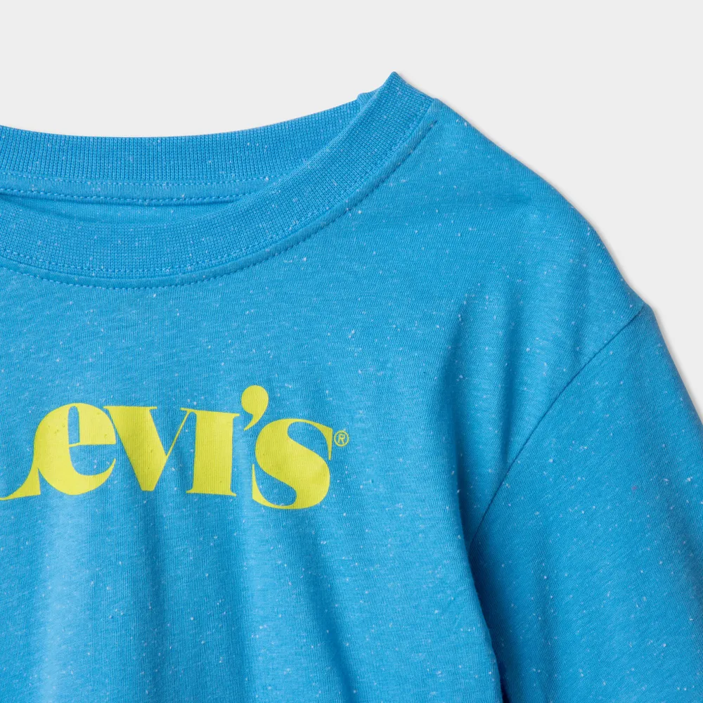 Levi's Boys' High-Rise T-shirt / Ronnie Blue