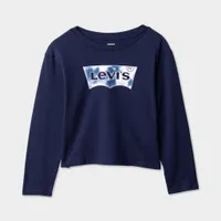 Levi's Boys' Long Sleeve T-shirt / Peacoat