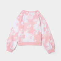 Levi’s Child Girls’ Benchwarmer Crewneck Sweatshirt / Almond Tie-Dye