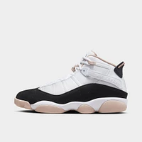 Jordan 6 Rings White / Black - Fossil Stone