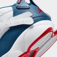 Jordan 6 Rings White / True Blue - University Red