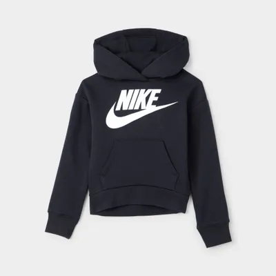 Nike Child Girls’ Club Fleece Pullover Hoodie / Black