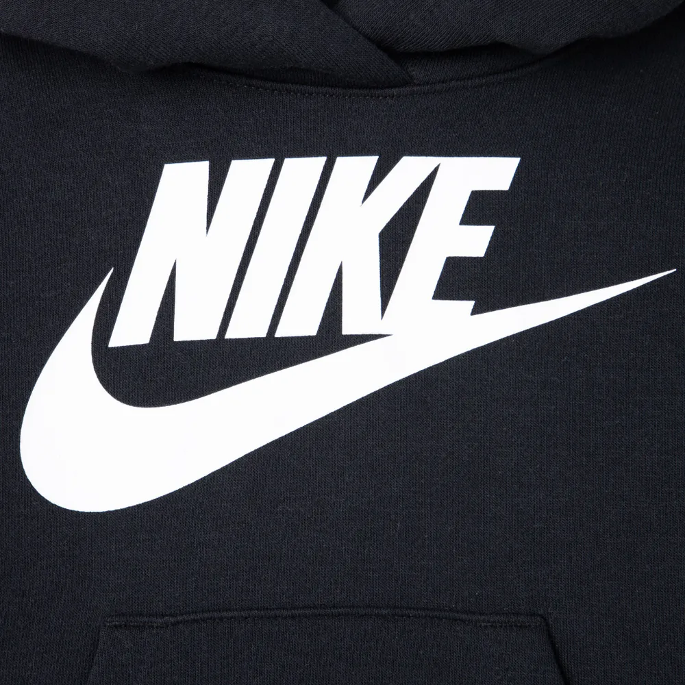 Nike Child Girls’ Club Fleece Pullover Hoodie / Black