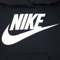 Nike Child Girls’ Club Fleece Pullover Hoodie / Black