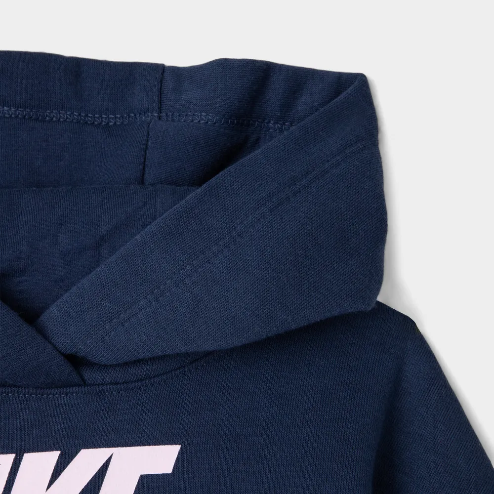 Nike Child Girls’ Club Fleece Pullover Hoodie / Midnight Navy