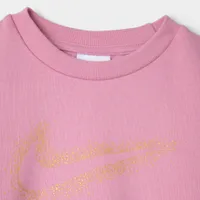 Nike Child Girls’ Crewneck And Tights Set / Elemental Pink