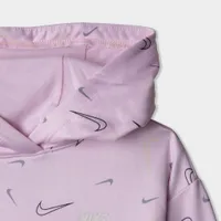 Nike Child Girls’ Swooshfetti Pullover Hoodie / Pink Foam