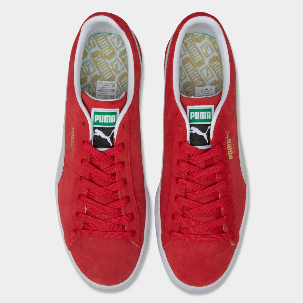 Puma Suede Classic XXI High Risk Red / White