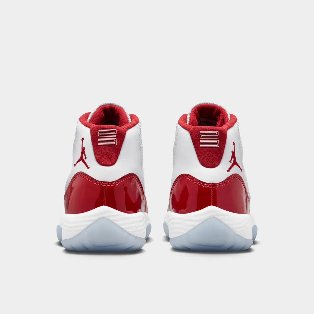 Jordan 11 Retro GS White / Varsity Red - Black