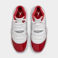 Jordan 11 Retro GS White / Varsity Red - Black