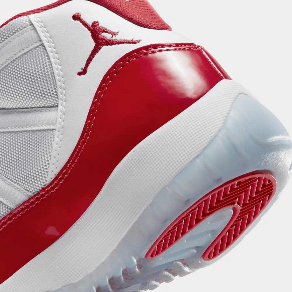 Jordan 11 Retro GS White / Varsity Red - Black