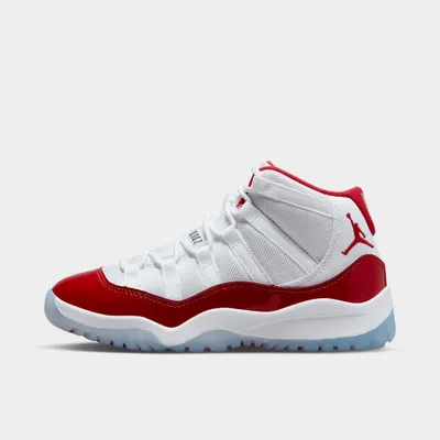 Jordan 11 Retro PS White / Varsity Red - Black