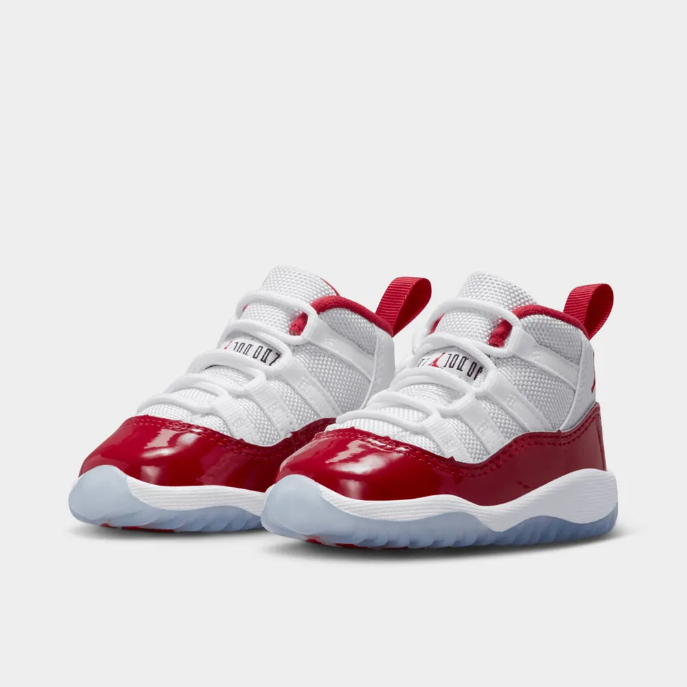 Jordan 11 Retro TD White / Varsity Red - Black