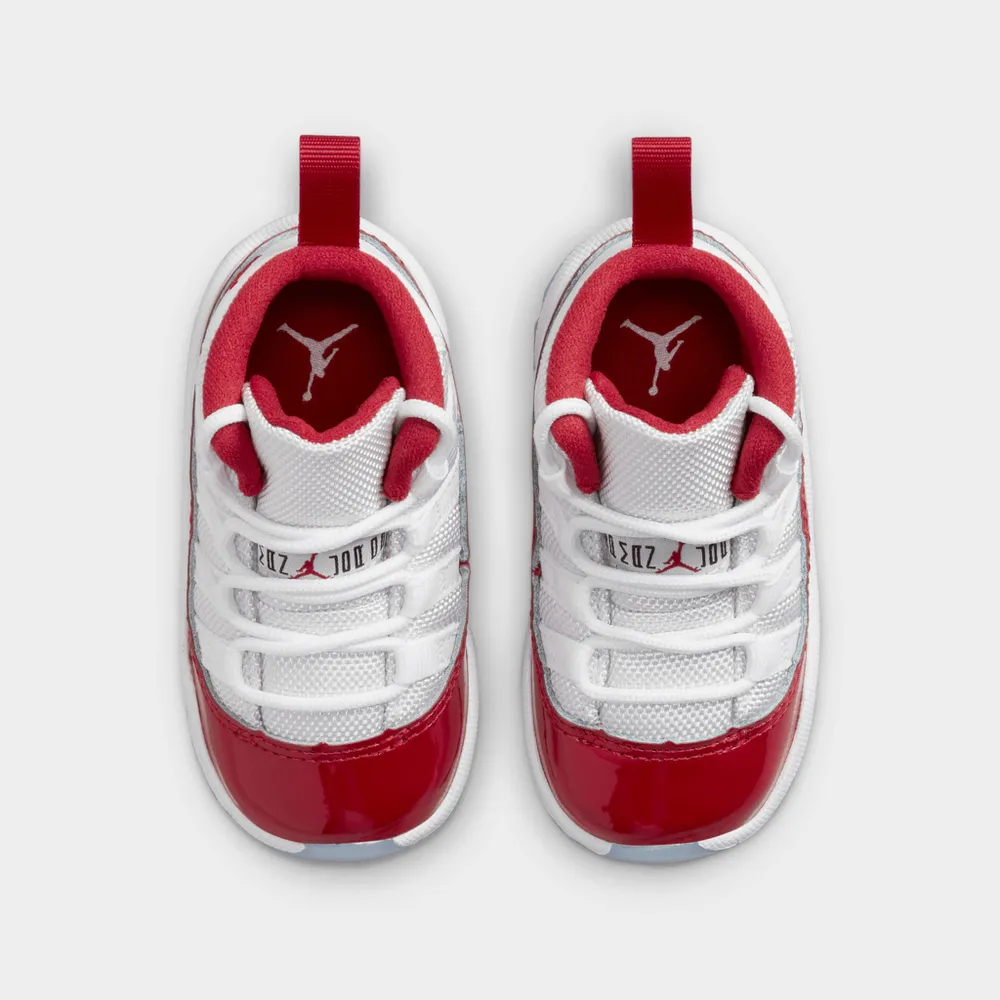 Jordan 11 Retro TD White / Varsity Red - Black