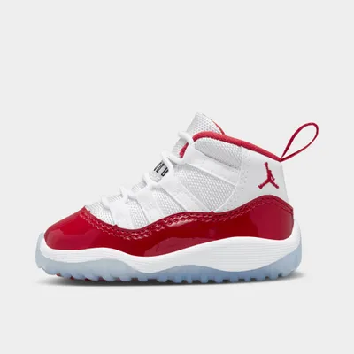 Jordan 11 Retro TD White / Varsity Red - Black