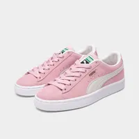 Puma Juniors’ Suede Classic XXI Pink Lady / White