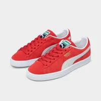 Puma Women's Suede Classic XXI High Risk Red / White