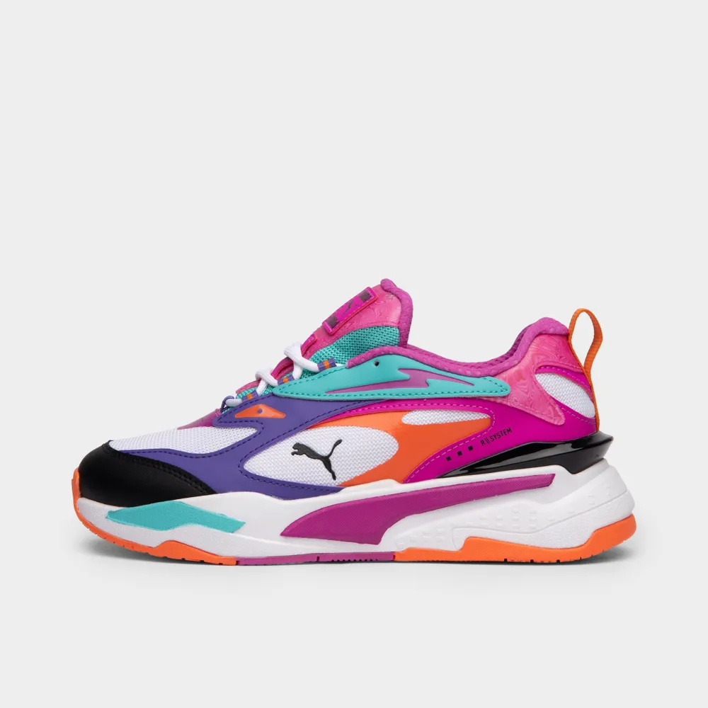 Puma Women’s RS-Fast Mix White / Purple Corallitis - Deep Orchid