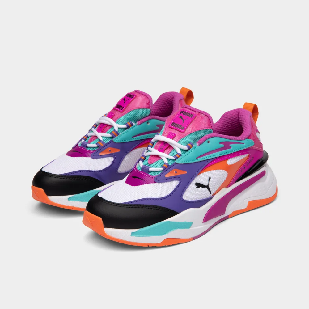 Puma Women’s RS-Fast Mix White / Purple Corallitis - Deep Orchid