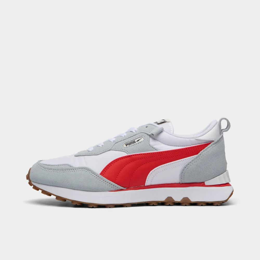 Puma Essentials Rider FV White / Platinum Grey