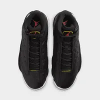 Jordan 13 Retro Black / True Red - White