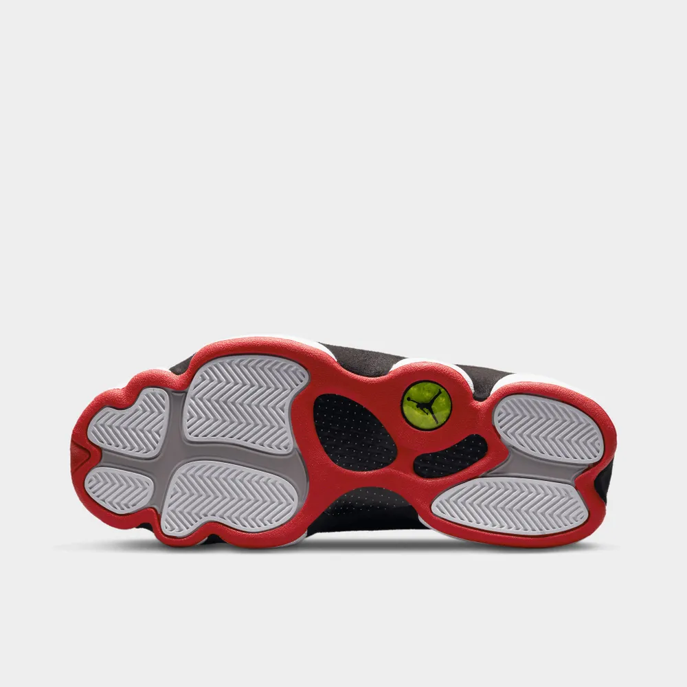 Jordan 13 Retro Black / True Red - White