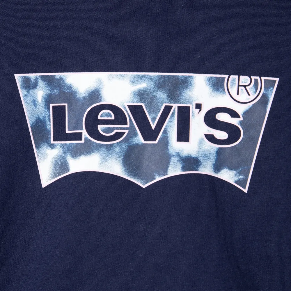 Levi’s Childrens’ Batwing Logo Jersey Crewneck / Peacoat