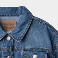 Levi's Girls' Pleated Trucker Jacket / Milestone