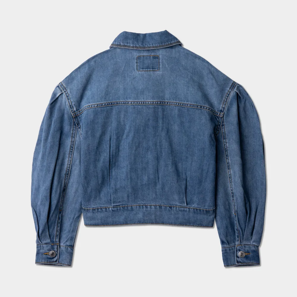 Levi's Girls' Pleated Trucker Jacket / Milestone