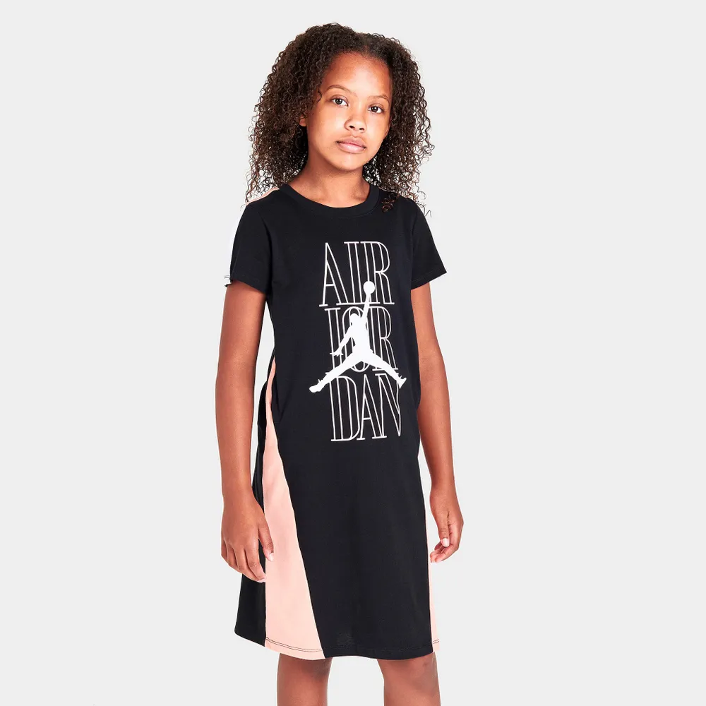 Jordan Junior Girls’ Colourblock Dress / Black