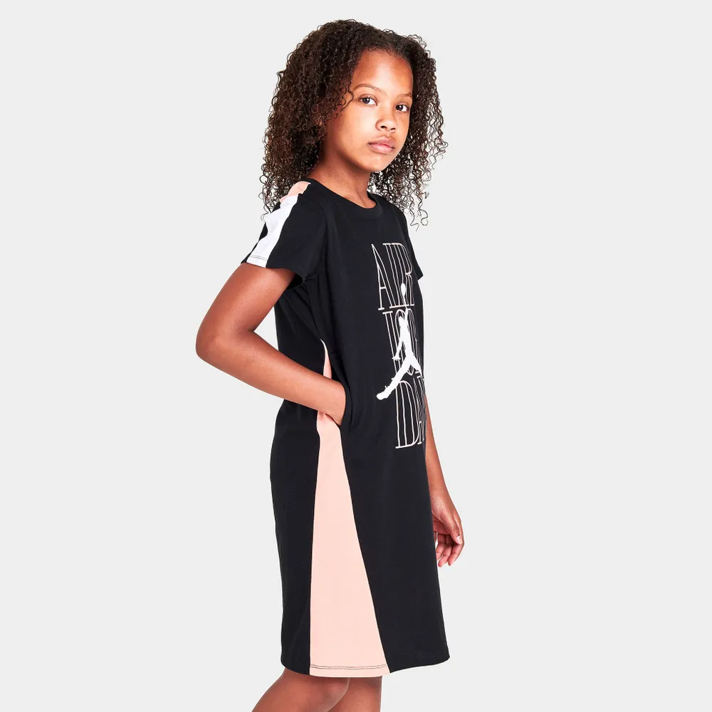 Jordan Junior Girls’ Colourblock Dress / Black