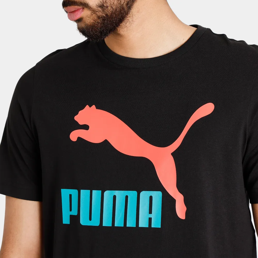 Puma Classics Logo T-shirt Black / Fandom