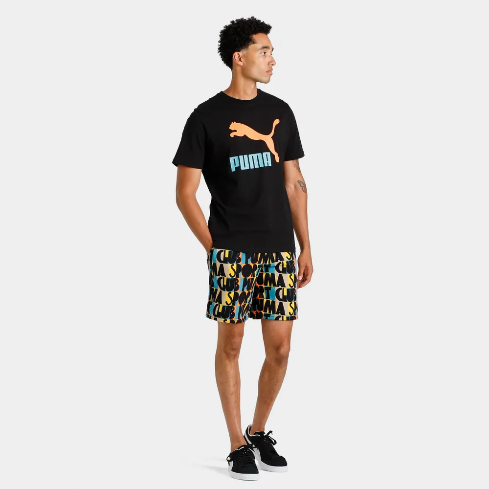 Puma Hill Club Printed Shorts / Black