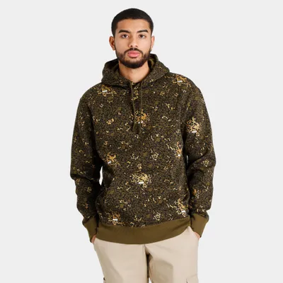 Puma Brand Love Metallic Pullover Hoodie Black / Gold