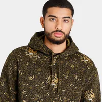 Puma Brand Love Metallic Pullover Hoodie Black / Gold