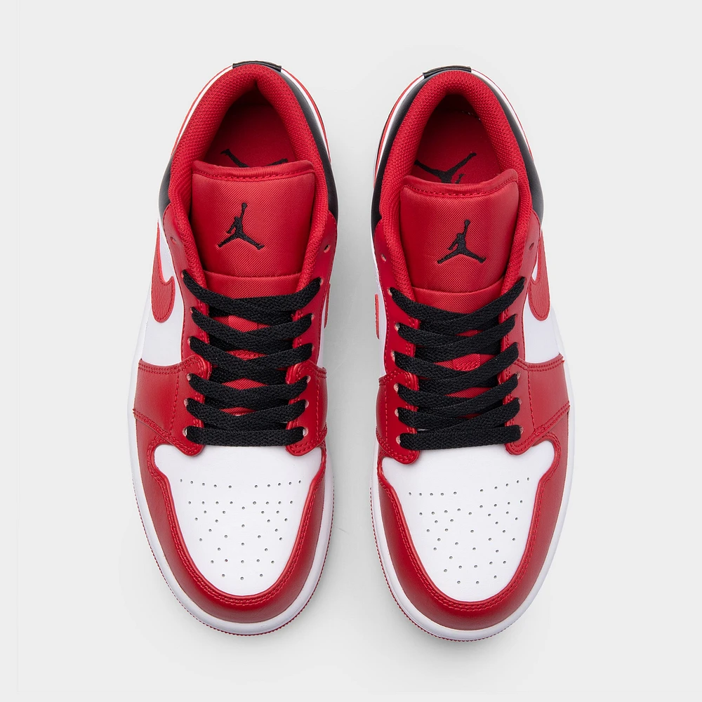 Jordan 1 Low White / Gym Red Black