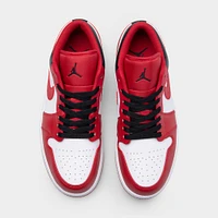 Jordan 1 Low White / Gym Red Black