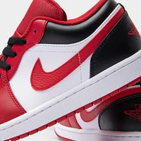 Jordan 1 Low White / Gym Red Black