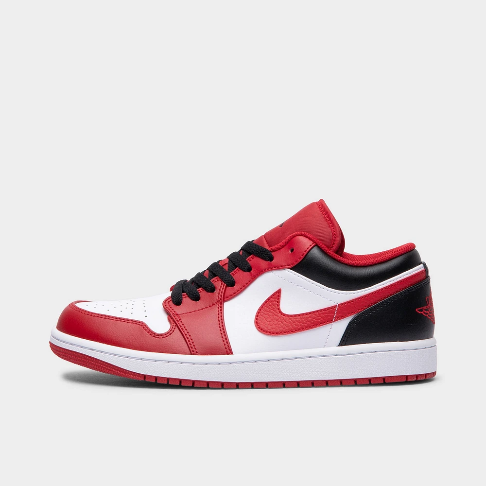 Jordan 1 Low White / Gym Red Black