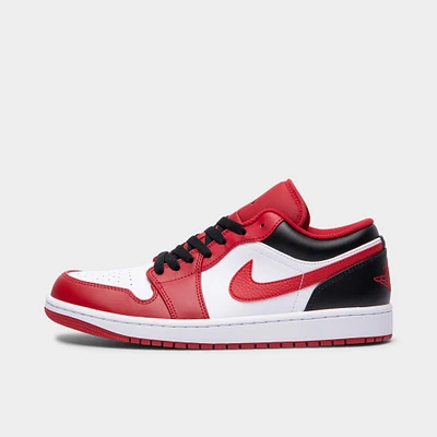 Jordan 1 Low White / Gym Red Black