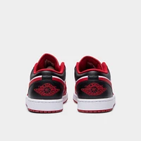 Jordan 1 Low White / Gym Red Black