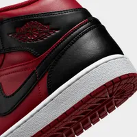 Jordan 1 Mid Gym Red / Black - White