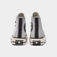 Converse Women’s Authentic Glam Chuck 70 Hi Silver / Black - Egret