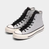 Converse Women’s Authentic Glam Chuck 70 Hi Silver / Black - Egret