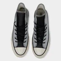 Converse Women’s Authentic Glam Chuck 70 Hi Silver / Black - Egret