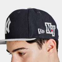 New Era York Yankees 59Fifty Letterman Cap / Navy