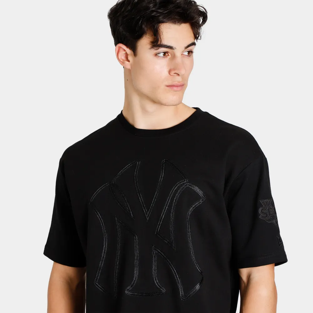 New Era York Yankees Block Letter T-shirt / Black