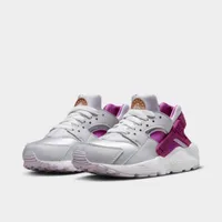 Nike Huarache Run GS Pure Platinum / Metallic Copper - Violet Frost