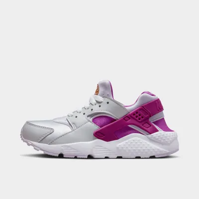 Nike Huarache Run GS Pure Platinum / Metallic Copper - Violet Frost