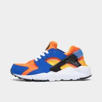 Nike Huarache Run GS Hyper Royal / Yellow Ochre - Safety Orange